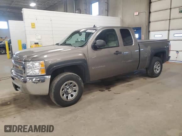 2012 Chevrolet Silverado 1500 LT with VIN 1GCRKSEA6CZ249918, listed as a Copart auction lot 43570435 with 225,851 mi miles and Salvage title. Bid and sale history available at DreamBid. Image 1.