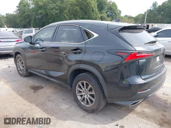 ✅ 2020 Lexus NX 300 • VIN: JTJAARBZ3L2166133 • Lot: 43272469. Listed on IAAI with 58,292 mi. Free auction sales archive from the USA and detailed vehicle history report at DreamBid. Image 3.