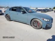 ✅ 2023 Infiniti Q50 Red Sport 400 • VIN: JN1FV7DP3PM570513 • Lot: 64475995. Listed on Copart with 21,765 mi. Free auction sales archive from the USA and detailed vehicle history report at DreamBid. Image 4.