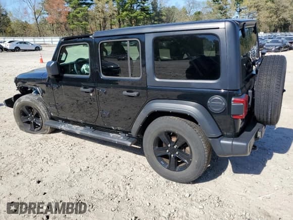 ✅ 2021 Jeep Wrangler Unlimited Sport S • VIN: 1C4HJXDN9MW870458 • Lot: 54887655. Listed on Copart with 29,467 mi. Free auction sales archive from the USA and detailed vehicle history report at DreamBid. Image 2.