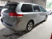 ✅ 2012 Toyota Sienna LE AAS • VIN: 5TDKK3DC1CS253502 • Lot: 43380424. Listed on IAAI with 157,876 mi. Free auction sales archive from the USA and detailed vehicle history report at DreamBid. Image 4.