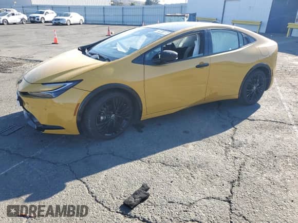 2025 Toyota Prius LE with VIN JTDACAAU5S3054365, listed as a Copart auction lot 81041805 with Not provided miles and Clean title. Bid and sale history available at DreamBid. Image 1.