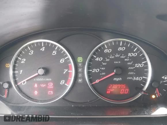 ✅ 2008 Mazda 6 i Sport VE • VIN: 1YVHP80C685M24878 • Lot: 43090673. Listed on IAAI with 238,775 mi. Free auction sales archive from the USA and detailed vehicle history report at DreamBid. Image 7.