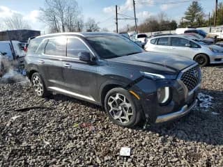 ✅ 2022 Hyundai Palisade Calligraphy • VIN: KM8R74HE6NU361691 • Лот: 88765335. Опубликован ранее на Copart с пробегом 74 625 миль. Бесплатный доступ к архиву аукционных продаж из США и подробный отчёт об истории автомобиля на DreamBid. Изображение 4.