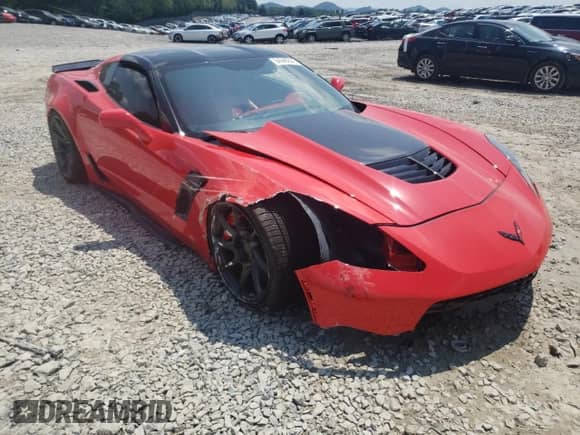 2016 Chevrolet Corvette Z06 3LZ with VIN 1G1YT2D6XG5603337, listed as a Copart auction lot 64940244 with Not provided miles and Salvage title. Bid and sale history available at DreamBid. Image 4.