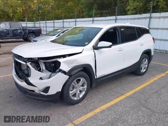 ✅ 2020 GMC Terrain SLE • VIN: 3GKALMEVXLL191056 • Lot: 43227691. Listed on IAAI with 48,754 mi. Free auction sales archive from the USA and detailed vehicle history report at DreamBid. Image 21.