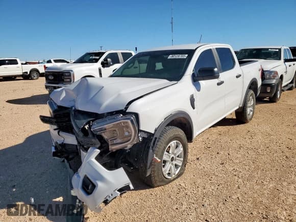 ✅ 2024 Ford Ranger XL • VIN: 1FTER4PH1RLE61637 • Lot: 80128705. Wystawiony na Copart z przebiegiem 9 514 mil. Bezpłatny archiwum sprzedaży aukcyjnych z USA i szczegółowy raport historii pojazdu na DreamBid. Zdjęcie 1.