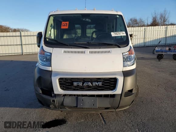 ✅ 2021 Ram ProMaster Cargo • VIN: 3C6LRVVG8ME547222 • Lot: 51192625. Wystawiony na Copart z przebiegiem 81 295 mil. Bezpłatny archiwum sprzedaży aukcyjnych z USA i szczegółowy raport historii pojazdu na DreamBid. Zdjęcie 5.