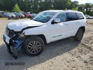 ✅ 2021 Jeep Grand Cherokee Limited • VIN: 1C4RJFBGXMC768655 • Лот: 69547525. Опубликован ранее на Copart с пробегом 36 184 миль. Бесплатный доступ к архиву аукционных продаж из США и подробный отчёт об истории автомобиля на DreamBid. Изображение 1.