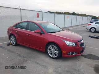 ✅ 2012 Chevrolet Cruze LTZ • VIN: 1G1PH5SC7C7316771 • Lot: 43451642. Listed on IAAI with 133,334 mi. Free auction sales archive from the USA and detailed vehicle history report at DreamBid. Image 1.