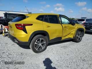 2024 Chevrolet Trax 1RS с VIN KL77LGE29RC163974, выставлен на аукционе Copart как лот 85570285 с пробегом 11 942 миль миль и Списание • Salvage title. История ставок и продаж доступна на DreamBid. Изображение 3.