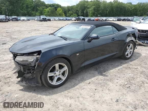 2019 Chevrolet Camaro 1LT с VIN 1G1FB3DX8K0108665, выставлен на аукционе Copart как лот 63430405 с пробегом 62 171 миль миль и Списание • Salvage title. История ставок и продаж доступна на DreamBid. Изображение 1.