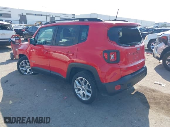 ✅ 2018 Jeep Renegade Latitude • VIN: ZACCJABB2JPJ34337 • Лот: 43194560. Опубликован ранее на IAAI с пробегом 147 422 миль. Бесплатный доступ к архиву аукционных продаж из США и подробный отчёт об истории автомобиля на DreamBid. Изображение 3.