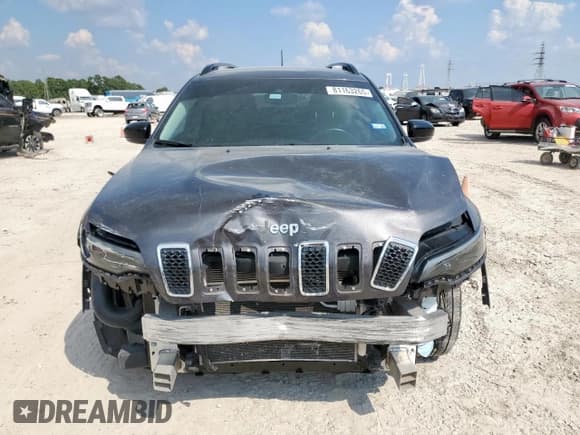 ✅ 2022 Jeep Cherokee Latitude Lux • VIN: 1C4PJLMX3ND509956 • Lot: 81163265. Listed on Copart with 53,823 mi. Free auction sales archive from the USA and detailed vehicle history report at DreamBid. Image 5.