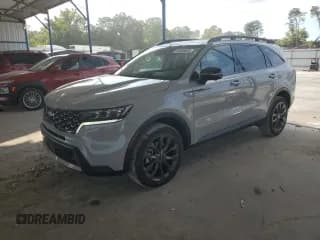 ✅ 2023 Kia Sorento SX • VIN: 5XYRKDLF7PG235072 • Лот: 66639835. Опубликован ранее на Copart с пробегом 17 322 миль. Бесплатный доступ к архиву аукционных продаж из США и подробный отчёт об истории автомобиля на DreamBid. Изображение 1.