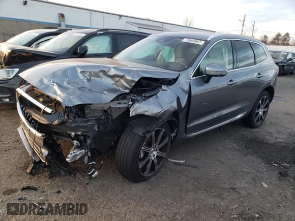 ✅ 2021 Volvo XC60 Inscription • VIN: YV4102RL5M1880834 • Lot: 72659992. Listed on Copart with 7,499 mi. Free auction sales archive from the USA and detailed vehicle history report at DreamBid. Image 1.
