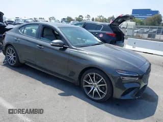 ✅ 2023 Genesis G70 2.0T • VIN: KMTG34TA3PU120669 • Lot: 42465099. Listed on IAAI with 36,242 mi. Free auction sales archive from the USA and detailed vehicle history report at DreamBid. Image 1.