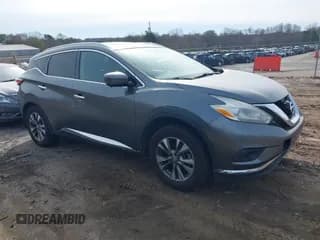 ✅ 2016 Nissan Murano SL • VIN: 5N1AZ2MG7GN141458 • Lot: 43595617. Listed on IAAI with 162,527 mi. Free auction sales archive from the USA and detailed vehicle history report at DreamBid. Image 1.