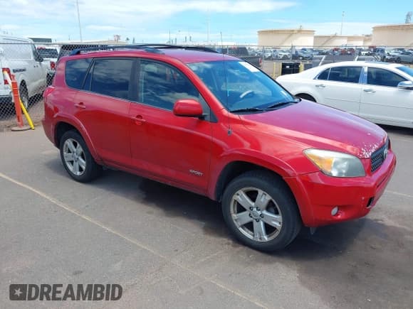 ✅ 2007 Toyota RAV4 Sport • VIN: JTMZD32VX75043585 • Lot: 42397838. Listed on IAAI with 126,256 mi. Free auction sales archive from the USA and detailed vehicle history report at DreamBid. Image 1.
