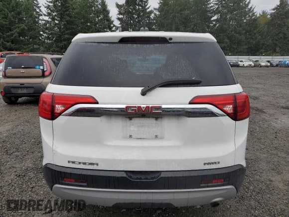 ✅ 2017 GMC Acadia SLE • VIN: 1GKKNRLA8HZ276912 • Lot: 90411905. Listed on Copart with 92,190 mi. Free auction sales archive from the USA and detailed vehicle history report at DreamBid. Image 6.