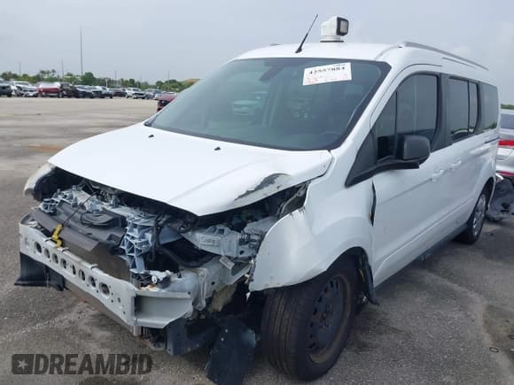 ✅ 2017 Ford Transit Connect XLT • VIN: NM0GS9F73H1293798 • Lot: 42557884. Listed on IAAI with 151,151 mi. Free auction sales archive from the USA and detailed vehicle history report at DreamBid. Image 2.