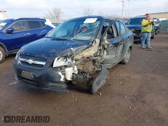 ✅ 2008 Chevrolet Aveo LS • VIN: KL1TD56678B095707 • Lot: 43707910. Listed on IAAI with Not provided. Free auction sales archive from the USA and detailed vehicle history report at DreamBid. Image 12.