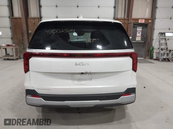 ✅ 2025 Kia Carnival LXS • VIN: KNDNB5K33S6457325 • Lot: 43502824. Listed on IAAI with 18,304 mi. Free auction sales archive from the USA and detailed vehicle history report at DreamBid. Image 16.