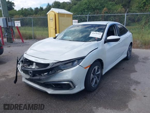 ✅ 2021 Honda Civic LX • VIN: 2HGFC2F63MH509186 • Lot: 43470365. Listed on IAAI with 81,122 mi. Free auction sales archive from the USA and detailed vehicle history report at DreamBid. Image 2.