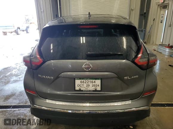 ✅ 2021 Nissan Murano SL • VIN: 5N1AZ2CS2MC115430 • Lot: 75027054. Listed on Copart with 28,573 mi. Free auction sales archive from the USA and detailed vehicle history report at DreamBid. Image 6.