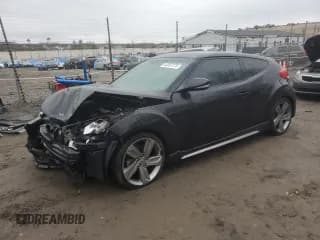 ✅ 2014 Hyundai Veloster Turbo • VIN: KMHTC6AE0EU196969 • Lot: 43367275. Wystawiony na Copart z przebiegiem 95 515 mil. Bezpłatny archiwum sprzedaży aukcyjnych z USA i szczegółowy raport historii pojazdu na DreamBid. Zdjęcie 1.