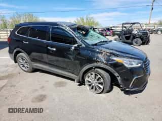 2019 Hyundai Santa Fe SE with VIN KM8SMDHF1KU307360, listed as a Copart auction lot 84465535 with 52,212 mi miles and Salvage title. Bid and sale history available at DreamBid. Image 4.