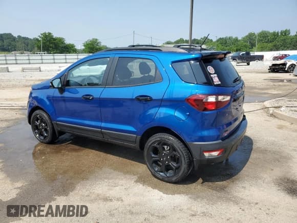 ✅ 2022 Ford EcoSport SES • VIN: MAJ6S3JL0NC475397 • Lot: 59501645. Wystawiony na Copart z przebiegiem 14 657 mil. Bezpłatny archiwum sprzedaży aukcyjnych z USA i szczegółowy raport historii pojazdu na DreamBid. Zdjęcie 2.
