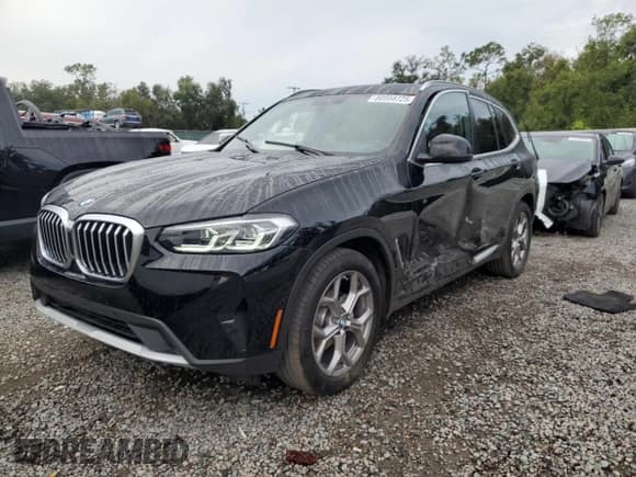✅ 2024 BMW X3 sDrive30i • VIN: WBX47DP02RN249770 • Лот: 80959725. Опубликован ранее на Copart с пробегом 15 396 миль. Бесплатный доступ к архиву аукционных продаж из США и подробный отчёт об истории автомобиля на DreamBid. Изображение 1.