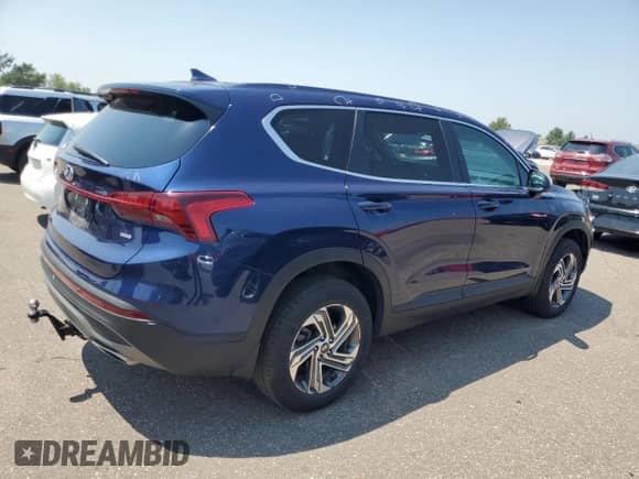 2022 Hyundai Santa Fe SE z VIN 5NMS1DAJ5NH398169, wystawiony jako Copart lot #64389625 z przebiegiem 49 332 mil mil oraz Szkoda całkowita • Salvage title. Historia ofert i sprzedaży dostępna na DreamBid. Obrazek 3.