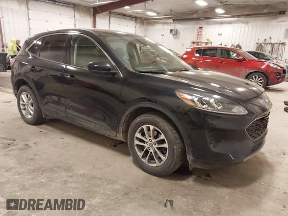 ✅ 2021 Ford Escape SE • VIN: 1FMCU9G64MUB17980 • Lot: 43614730. Listed on IAAI with 48,734 mi. Free auction sales archive from the USA and detailed vehicle history report at DreamBid. Image 1.