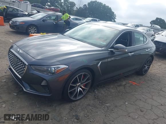 ✅ 2019 Genesis G70 Sport • VIN: KMTG24LA2KU012670 • Lot: 43324347. Wystawiony na IAAI z przebiegiem 98 763 mil. Bezpłatny archiwum sprzedaży aukcyjnych z USA i szczegółowy raport historii pojazdu na DreamBid. Zdjęcie 2.