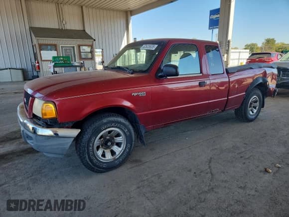 ✅ 2001 Ford Ranger XL • VIN: 1FTYR14U01PA31625 • Lot: 82525535. Listed on Copart with 195,040 mi. Free auction sales archive from the USA and detailed vehicle history report at DreamBid. Image 1.