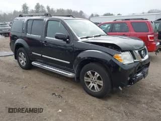 ✅ 2012 Nissan Pathfinder S • VIN: 5N1AR1NB4CC606944 • Lot: 43762089. Listed on IAAI with 109,828 mi. Free auction sales archive from the USA and detailed vehicle history report at DreamBid. Image 1.