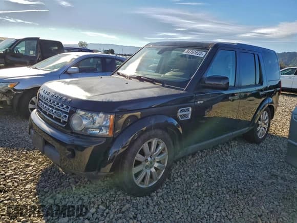 ✅ 2013 Land Rover LR4 HSE • VIN: SALAG2D40DA664767 • Lot: 94761825. Listed on Copart with 108,238 mi. Free auction sales archive from the USA and detailed vehicle history report at DreamBid. Image 1.