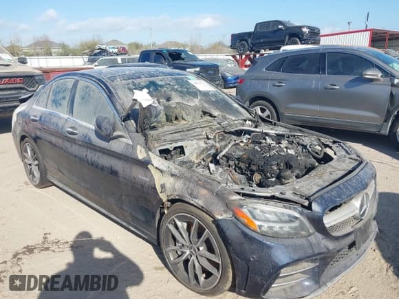 ✅ 2020 Mercedes-Benz C 43 AMG • VIN: W1KWF6EB9LR600429 • Lot: 38855677. Wystawiony na IAAI z przebiegiem Nie podano. Bezpłatny archiwum sprzedaży aukcyjnych z USA i szczegółowy raport historii pojazdu na DreamBid. Zdjęcie 1.