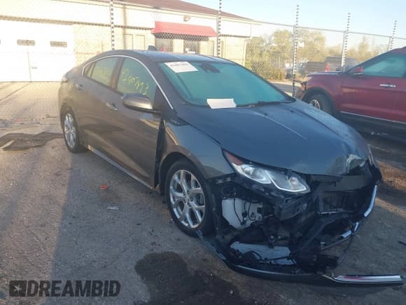 ✅ 2017 Chevrolet Volt Premier • VIN: 1G1RB6S51HU149494 • Lot: 43407493. Listed on IAAI with 80,157 mi. Free auction sales archive from the USA and detailed vehicle history report at DreamBid. Image 1.
