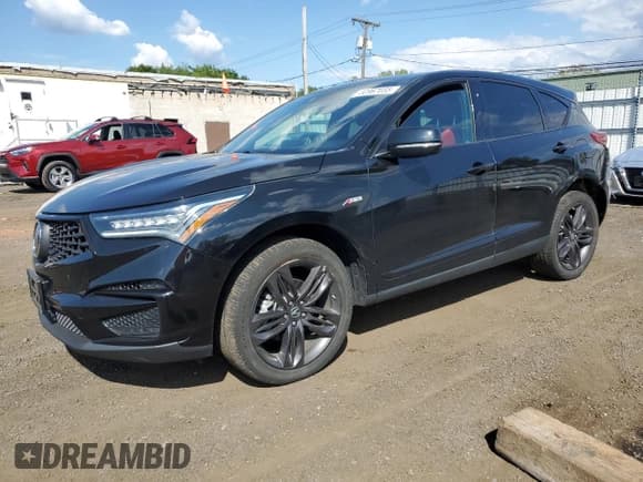 ✅ 2021 Acura RDX w/A-Spec Package • VIN: 5J8TC2H63ML034898 • Лот: 80967035. Опубликован ранее на Copart с пробегом 44 658 миль. Бесплатный доступ к архиву аукционных продаж из США и подробный отчёт об истории автомобиля на DreamBid. Изображение 1.