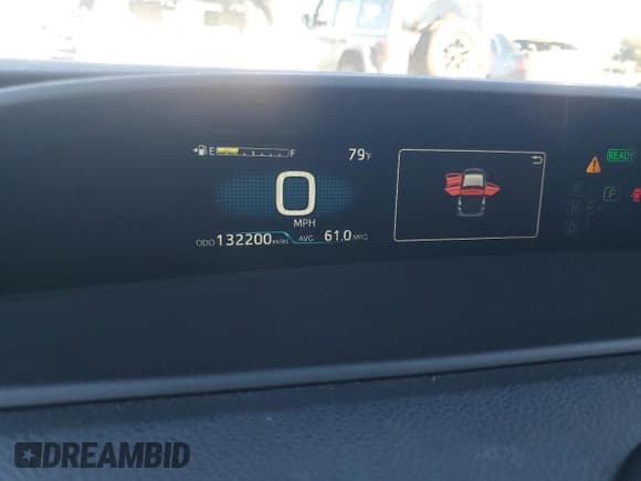 ✅ 2021 Toyota Prius Limited • VIN: JTDKAMFP6M3185340 • Lot: 90508375. Listed on Copart with 132,200 mi. Free auction sales archive from the USA and detailed vehicle history report at DreamBid. Image 9.