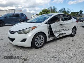 ✅ 2012 Hyundai Elantra GLS • VIN: 5NPDH4AE9CH126618 • Lot: 86601775. Listed on Copart with 173,556 mi. Free auction sales archive from the USA and detailed vehicle history report at DreamBid. Image 1.