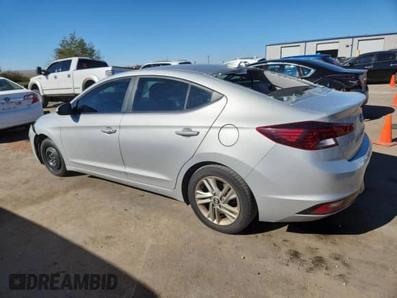 2019 Hyundai Elantra SEL with VIN 5NPD84LF2KH446870, listed as a Copart auction lot 90880045 with 126,414 mi miles and Clean title. Bid and sale history available at DreamBid. Image 2.