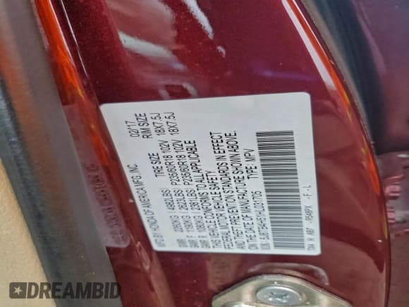 ✅ 2017 Acura RDX Technology • VIN: 5J8TB4H51HL031705 • Lot: 93485945. Wystawiony na Copart z przebiegiem Nie podano. Bezpłatny archiwum sprzedaży aukcyjnych z USA i szczegółowy raport historii pojazdu na DreamBid. Zdjęcie 12.