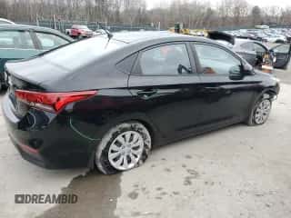 2019 Hyundai Accent SE with VIN 3KPC24A35KE064603, listed as a Copart auction lot 68986052 with 53,242 mi miles and . Bid and sale history available at DreamBid. Image 3.