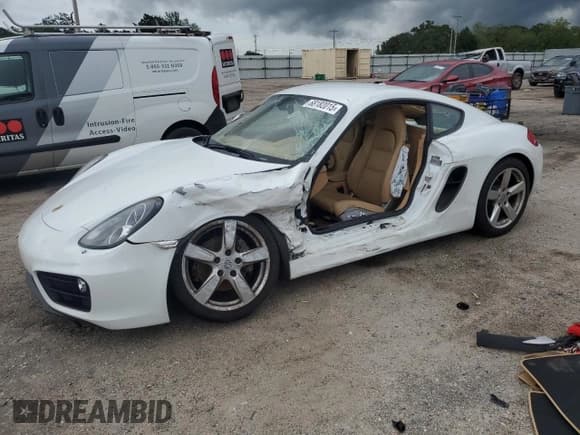 ✅ 2016 Porsche Cayman • VIN: WP0AA2A85GK170421 • Лот: 68182015. Опубликован ранее на Copart с пробегом 58 044 миль. Бесплатный доступ к архиву аукционных продаж из США и подробный отчёт об истории автомобиля на DreamBid. Изображение 1.