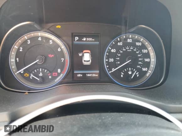 2018 Hyundai Kona Ultimate with VIN KM8K53A59JU105843, listed as a Copart auction lot 49783235 with 144,126 mi miles and Clean title. Bid and sale history available at DreamBid. Image 9.