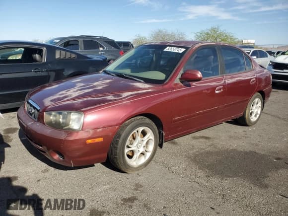 ✅ 2001 Hyundai Elantra GLS • VIN: KMHDN45D41U107399 • Lot: 52658745. Wystawiony na Copart z przebiegiem 65 459 mil. Bezpłatny archiwum sprzedaży aukcyjnych z USA i szczegółowy raport historii pojazdu na DreamBid. Zdjęcie 1.